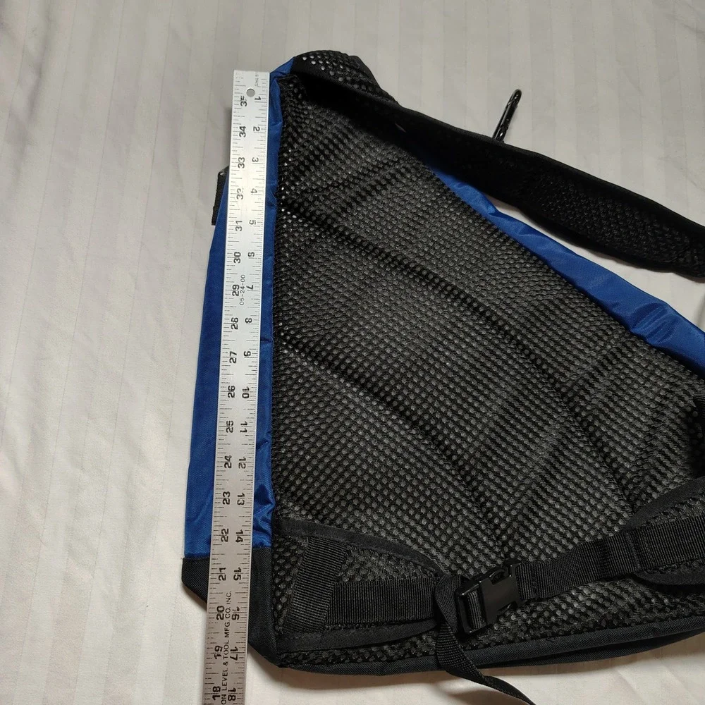 VINTAGE 90s Tommy Hilfiger Bag Crossbody Sling Pack Triangle Backpack Technical